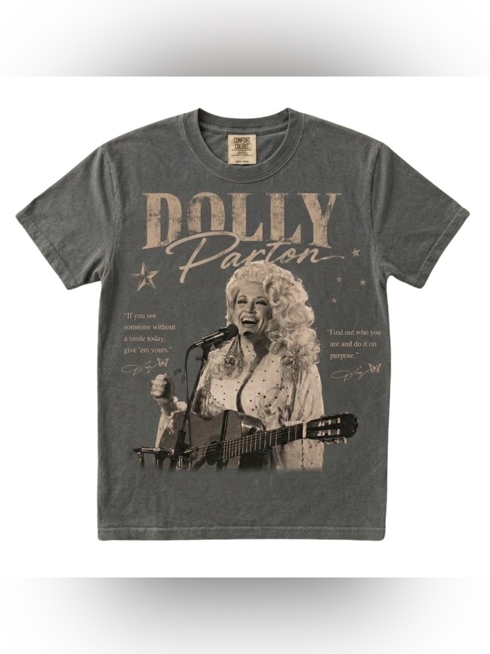 Comfort Color Dolly Parton “find out who you are” T-Shirt